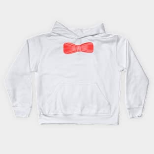 Ribbon watercolor Kids Hoodie